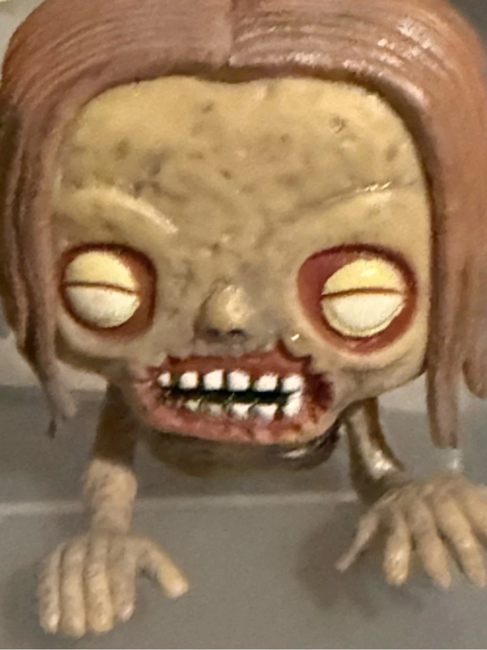 Funko Pop AMC Walking Dead Bicycle Girl #16 Zombie Walker Figure Loose
